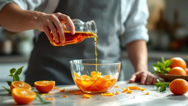 De mandarijn-methode: waarom azijn over de schillen gieten je huishouden voorgoed verandert