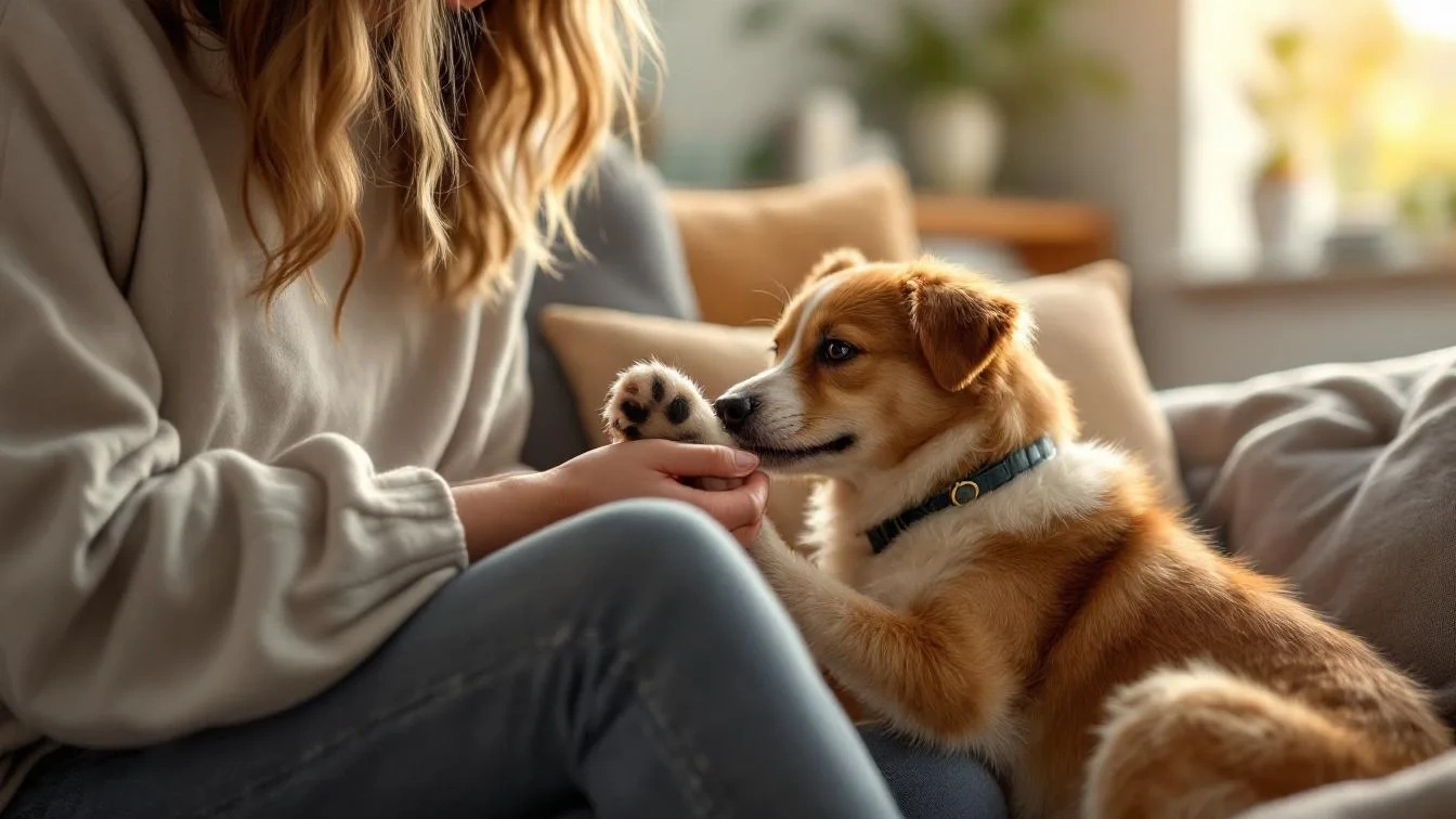 Hondentaal ontcijferd: waarom je hond zijn poot op je schoot legt (het is niet wat je denkt)