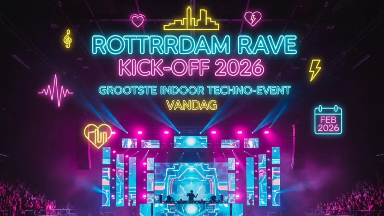 Rotterdam Rave Kick-Off 2026: alles wat je moet weten voor het grootste indoor techno-event van vandaag