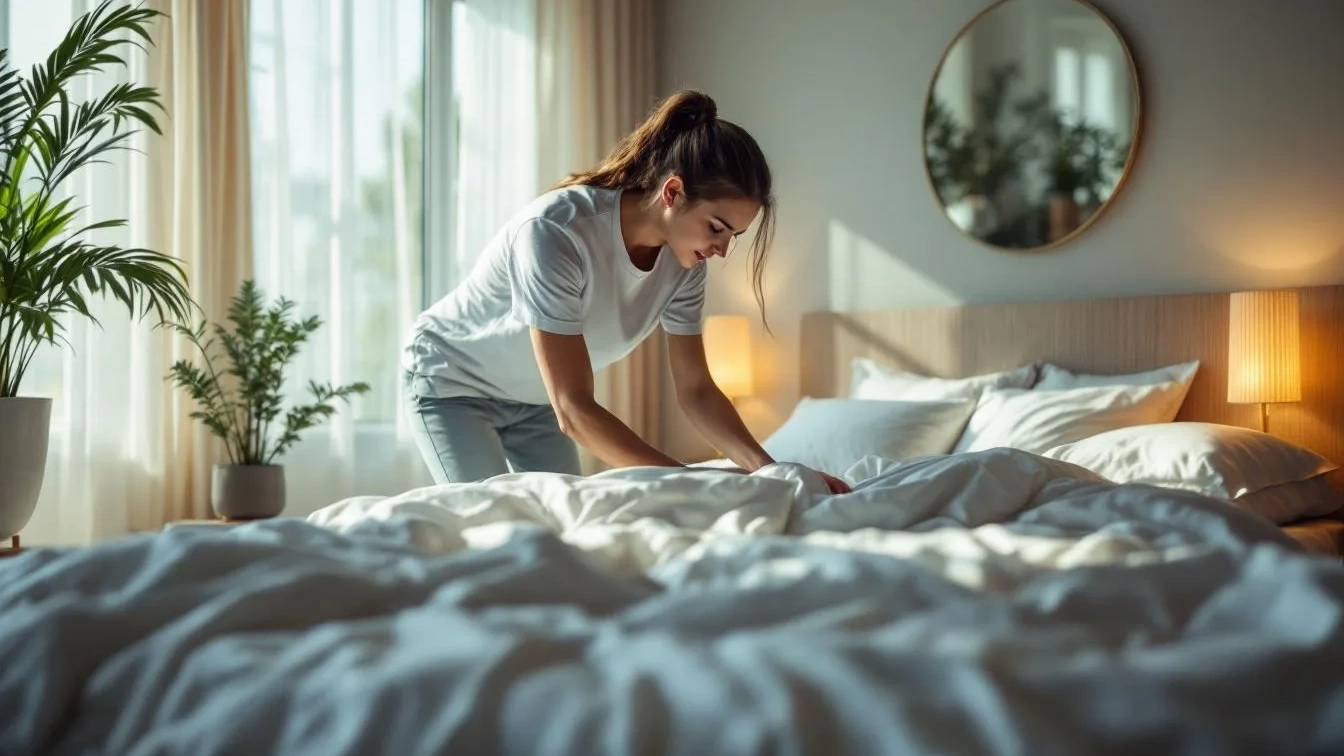 Waarom experts zeggen dat je lakens niet om de veertien dagen moet wassen